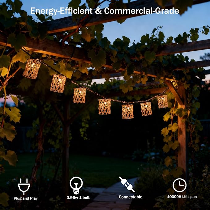 Decorative String Lights Plug in - Image 4