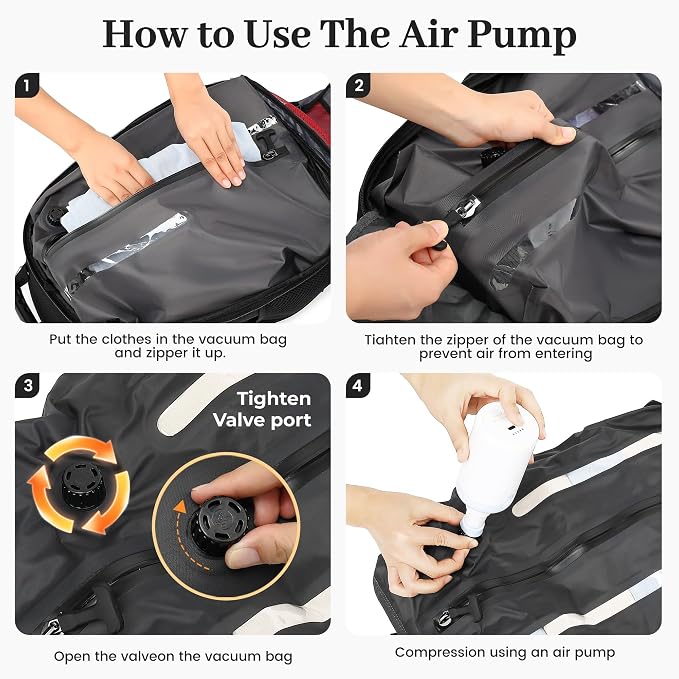 Boavan Vacuum Seal Backpack for Travel - Image 5