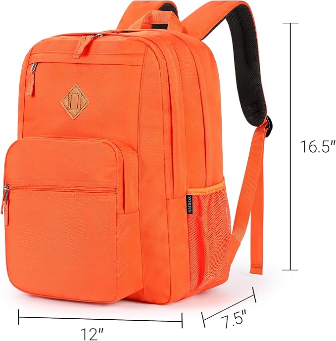 ZORFIN 26L Backpack for College, and Travel: Water Resistant Bookbag - Image 3