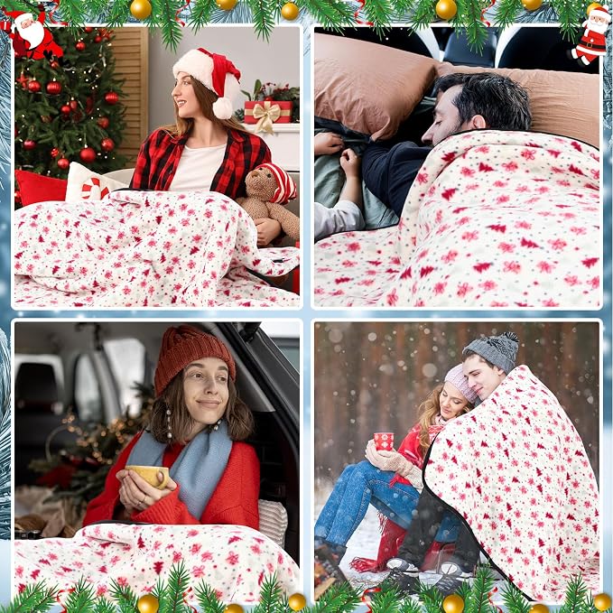 Riakrum 12V Car Heated Blanket for Cold - Image 6