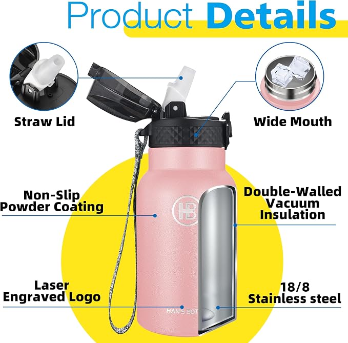 Han's Bottle Kids Water Bottle - Image 5