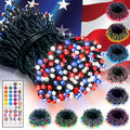 LitHome 33Ft 100 LED Color Changing Christmas String Lights, 35 Colors 9 Modes by LitHome