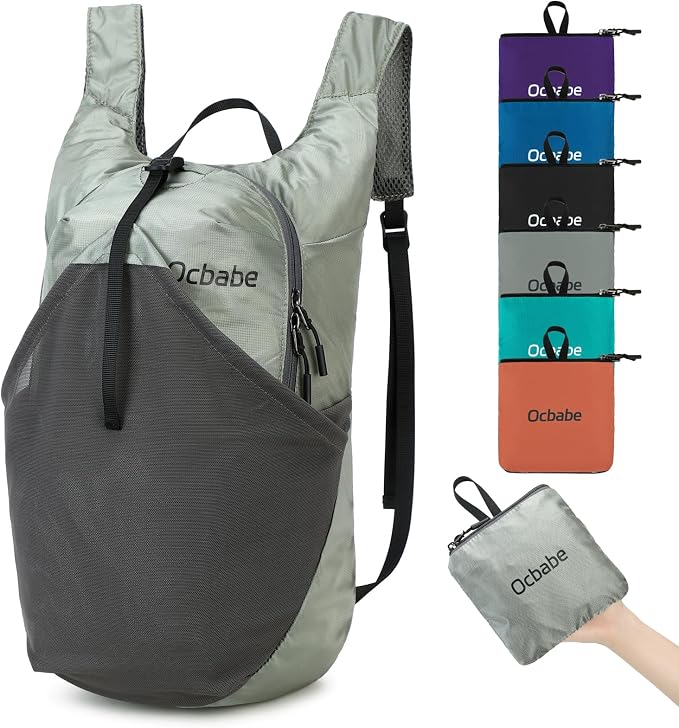 Ultra Lightweight Foldable Backpack, Water Resistant Small Packable Hiking by Unknown