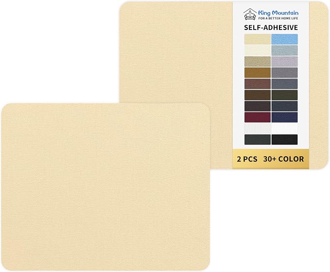 KING MOUNTAIN Canvas Repair Patch 9 x11 Inch 2 Pcs Self-Adhesive Waterproof by ForABetterHomeLife