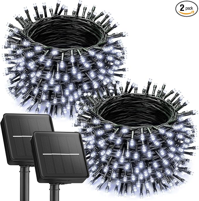 Brightown 2 Pack Solar String Lights by Brightown