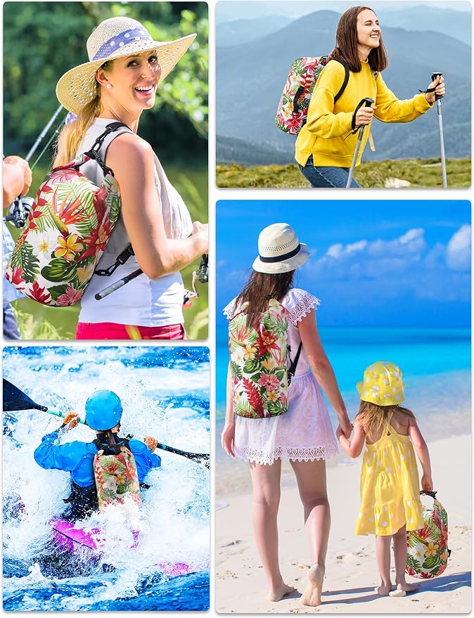 HEETA Waterproof Dry Bag for Women Men, 5L/10L/20L/30L/40L Roll Top Lightweight - Image 5