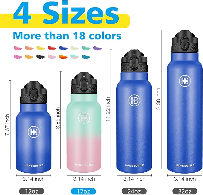 Han's Bottle Kids Water Bottle - Image 2