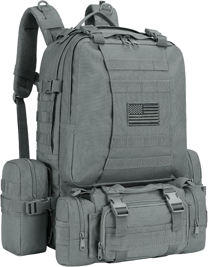 CVLIFE Tactical Backpack Military Army Rucksack 60L Large Assault Pack by CVLIFE