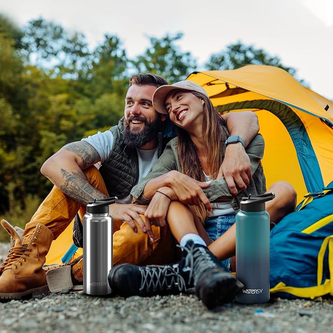 40oz Insulated Water Bottle, BPA Free&Leak Proof, Stainless Steel Water Flask - Image 9
