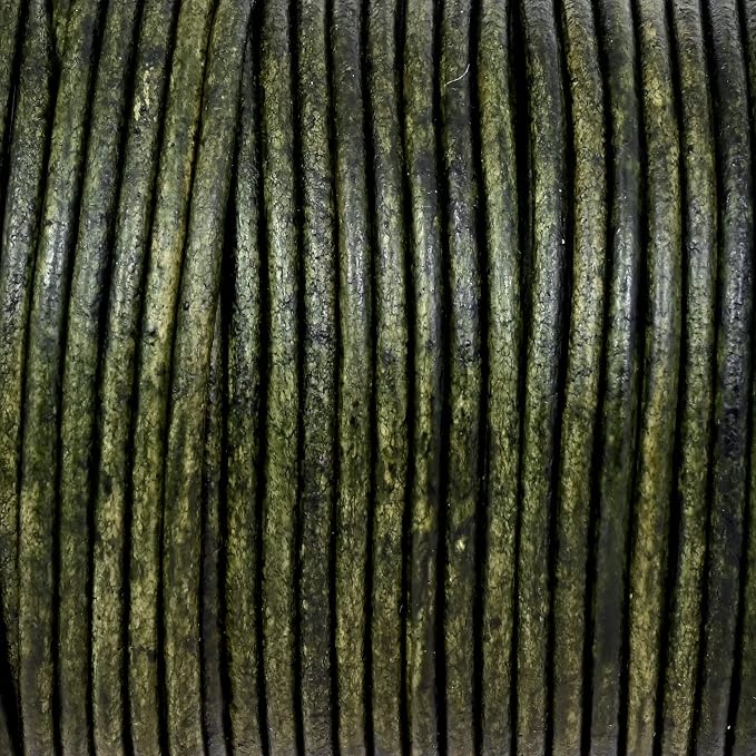 GENIQUE Real/Genuine Round Leather String Cord - Image 4