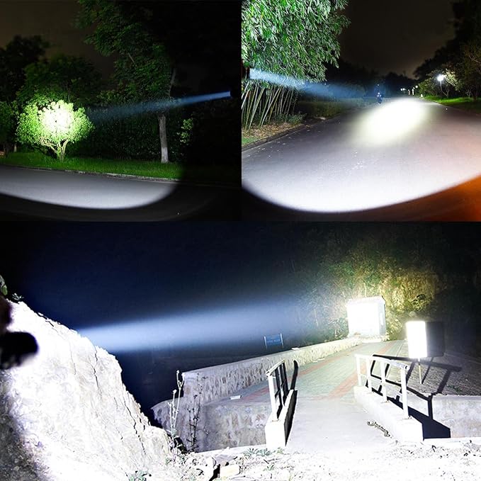ODEAR Super Bright LED Rechargeable Headlamp Flashlight Torch HeadLamp - Image 2