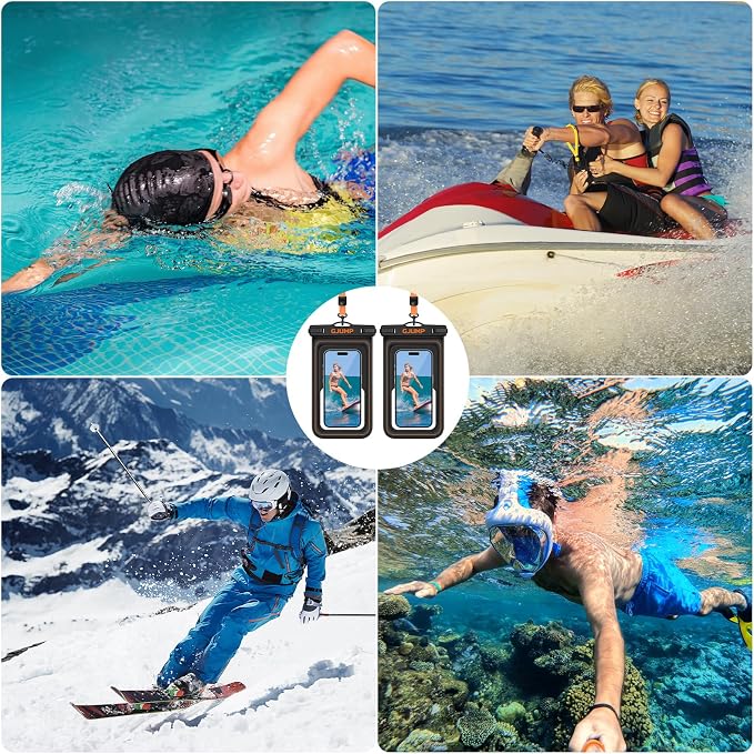Waterproof Phone Pouch Floating 2 Pack, IP68 Dry Bag Compatible - Image 7