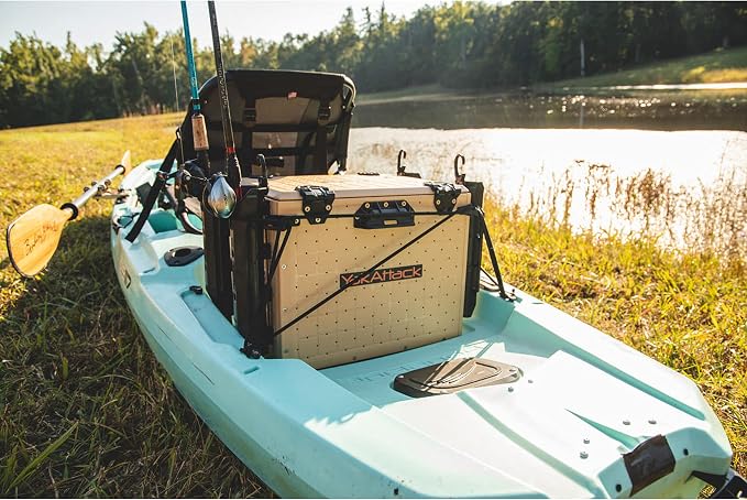 YakAttack BlackPak Pro 13" x 16" Kayak Fishing Crate - Image 7