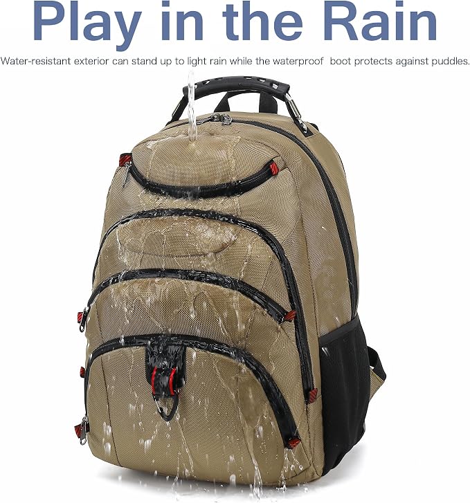 Boavan Laptop Backpack for men, 15.6 inch Laptop Bag - Image 4