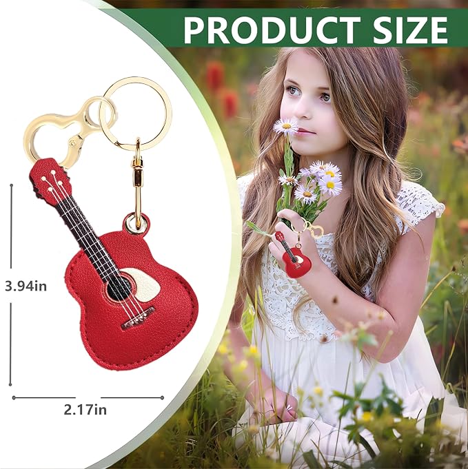Leather Keychain Holder Case Compatible - Image 2