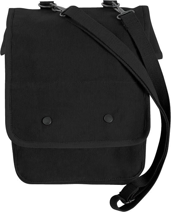 Rothco Canvas Map Case Shoulder Bag – Rugged Crossbody EDC Utility Storage - Image 3