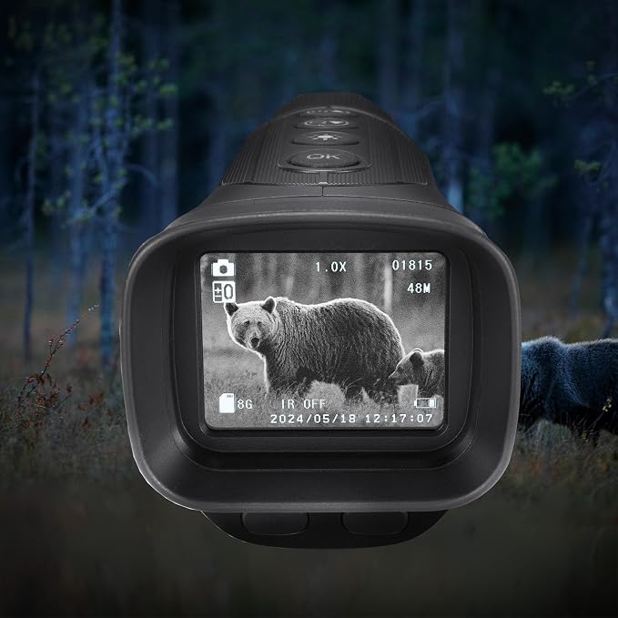 Barska NV-1 Digital Night Vision Monocular – Compact Infrared Scope - Image 2