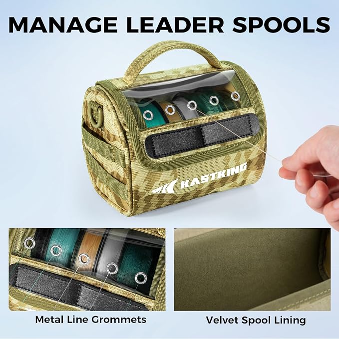 KastKing BaitSpace Line Management Bag, Fishing Line Storage Bag - Image 5
