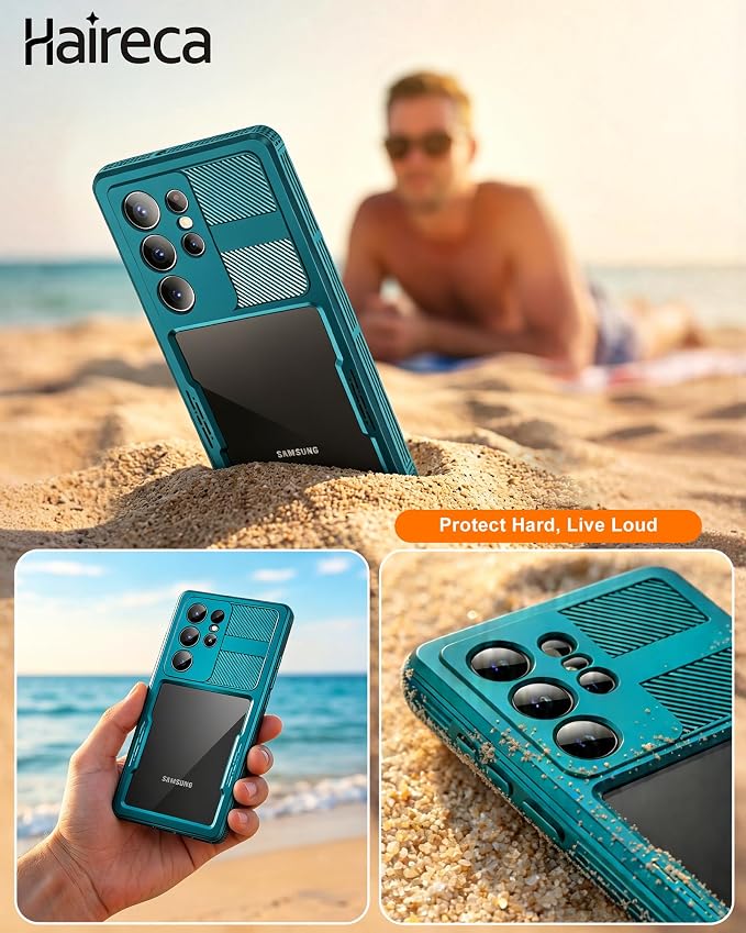 for Samsung Galaxy S23 Ultra Waterproof Case, Magnetic Heavy Duty Military - Image 6