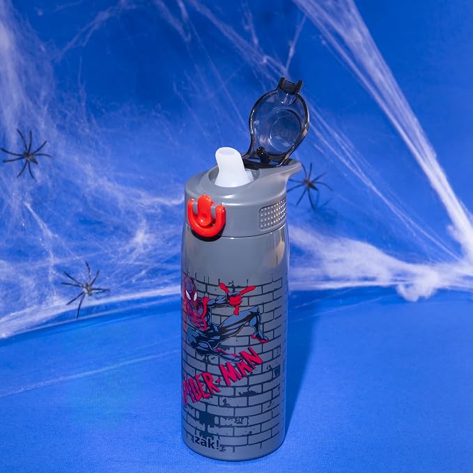 Zak Designs Marvel Spider-Man Sage Kids Water Bottle - Image 2