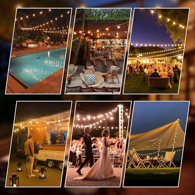 Patio Lights, 100FT Patio Lights - Image 7