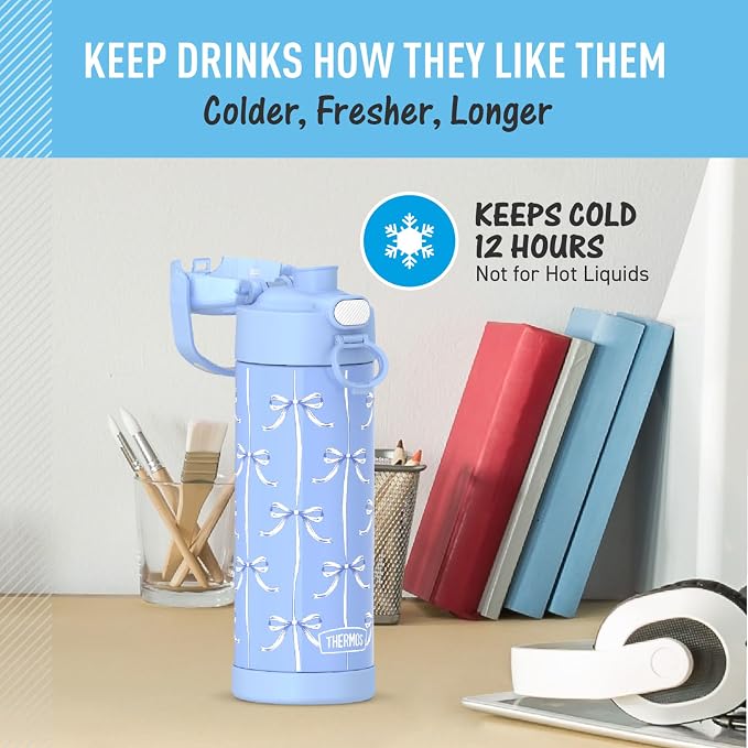 THERMOS FUNTAINER 16 Ounce Stainless Steel Vacuum Insulated Bottle - Image 6