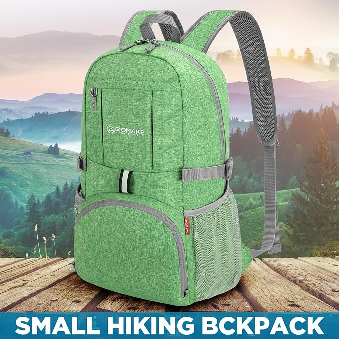 ZOMAKE Ultra Lightweight Packable Backpack 25L, Small Foldable Backpacks Hiking - Image 6