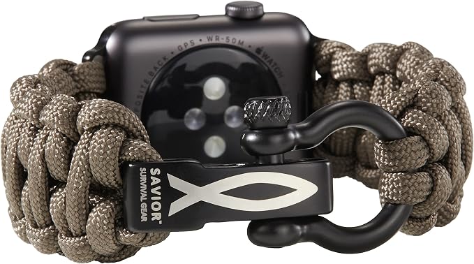 Savior Survival Gear Paracord Watch Band by SaviorSurvivalGear