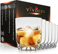 Vivocci Unbreakable Tritan Plastic 12.5 oz Whiskey & Double Old Fashioned Bar by Vivocci