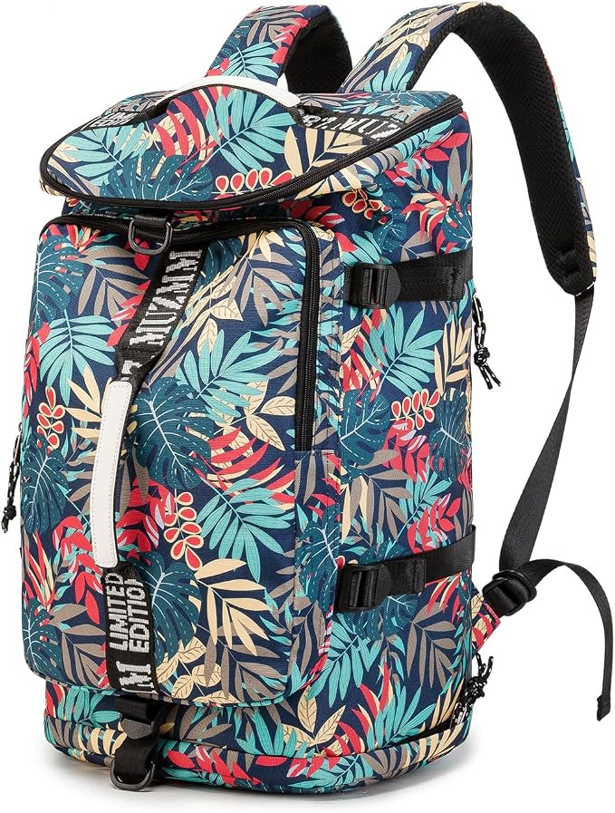 Gym Bag Duffle Backpack Suitable by FUNYAGO