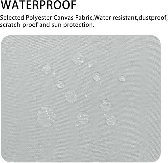 Gheeidau Canvas Repair Patch 9×11 Inch 3Pcs Waterproof Self-Adhesive Fabric - Image 2
