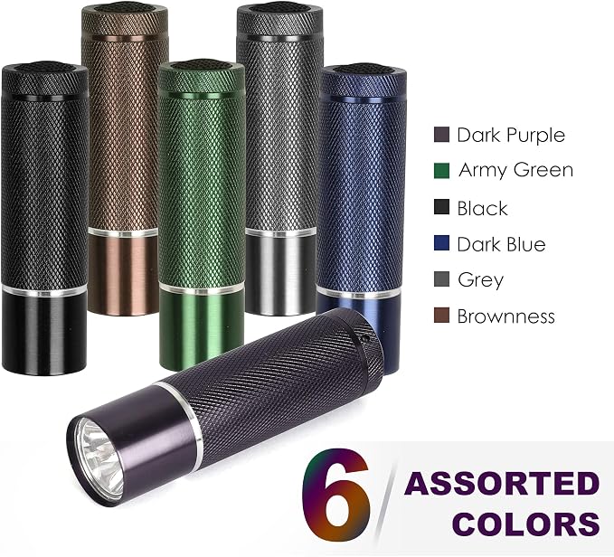 FASTPRO 12-Pack Flashlights Set, Aluminum LED Flashlights - Image 7