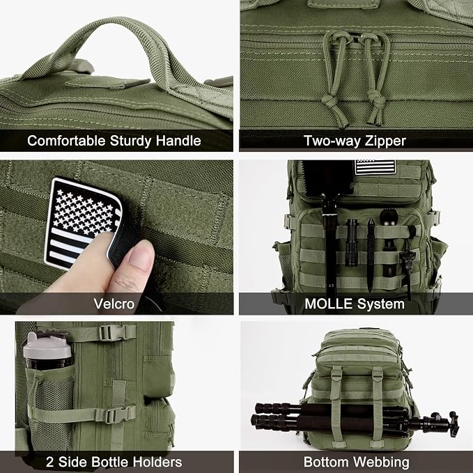 Military Tactical Backpack 25L Day Backpack - Image 5