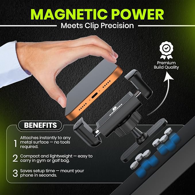 Magnetic Phone Holder for Gym - Image 5