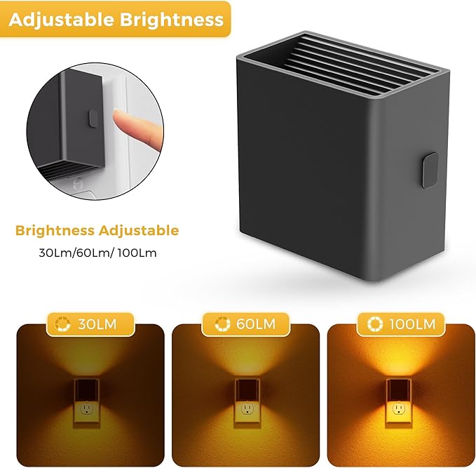 L LOHAS LED Night Light, Night Lights Plug into Wall, Dimmable Night Light - Image 4