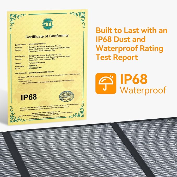 200 Watt Solar Panel IP68 Waterproof ETFE Coating Portable 24V MC4 Output - Image 2