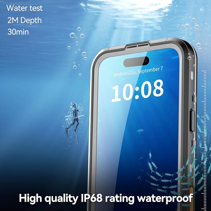 Compatible for iPhone 17 Air Case 6.5" Waterproof 【Compatible - Image 2