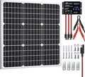 SOLPERK Solar Panel Kit 50W 12V, Waterproof Solar Battery Trickle Charger by SOLPERK-WeNeverStop
