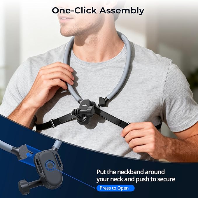SMALLRIG Neck Mount for Action Camera - Image 3