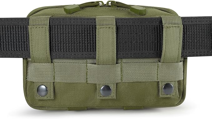 FRTKK Tactical Molle Admin Pouch Utility Laser Cut EDC Tool Pouch Bag - Image 5
