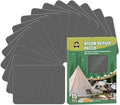 OAZ 15 Pieces 3.5 x 4.7 inch Nylon Repair Patches Nylon Fabric Patch by OAZ