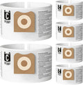 6 Pack VF3501 Replacement for Rigid Shop Vac bags 4 Gallon Size C, compatible by SpaceTent