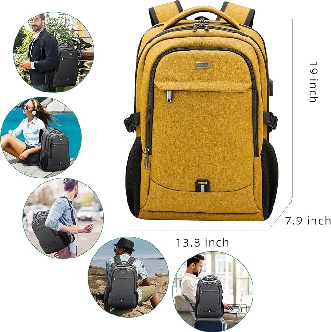 DUSLANG 17 Inch Laptop Backpack - Image 7