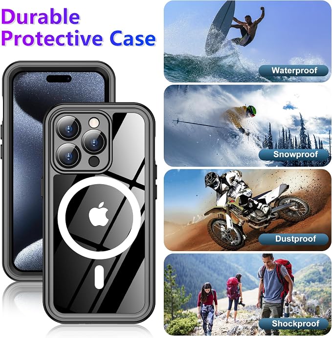 2024 New Designed for iPhone 15 Pro Case Waterproof, Phone Case for iPhone 15 - Image 6