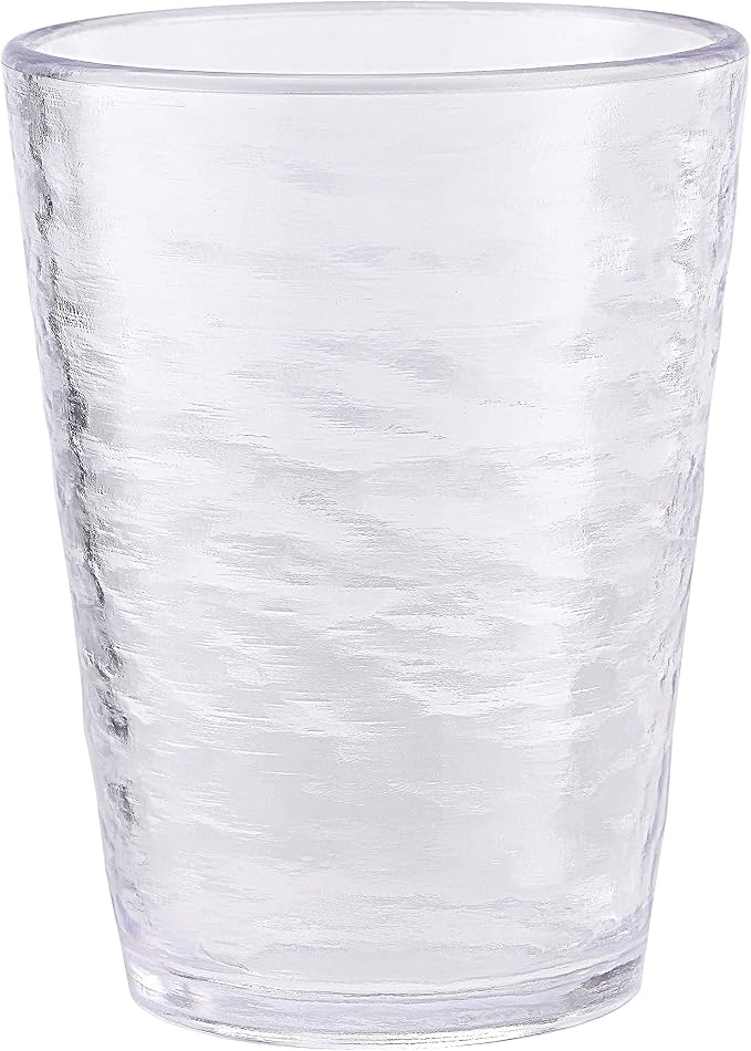 KLIFA- RIPPLE- 16 ounce, Acrylic Tumbler Drinking Glasses Cups, Stackable by KLIFAHome