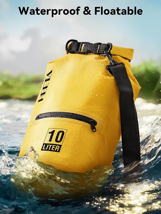 HEETA Waterproof Dry Bag with Front Zippered Pocket - Image 3
