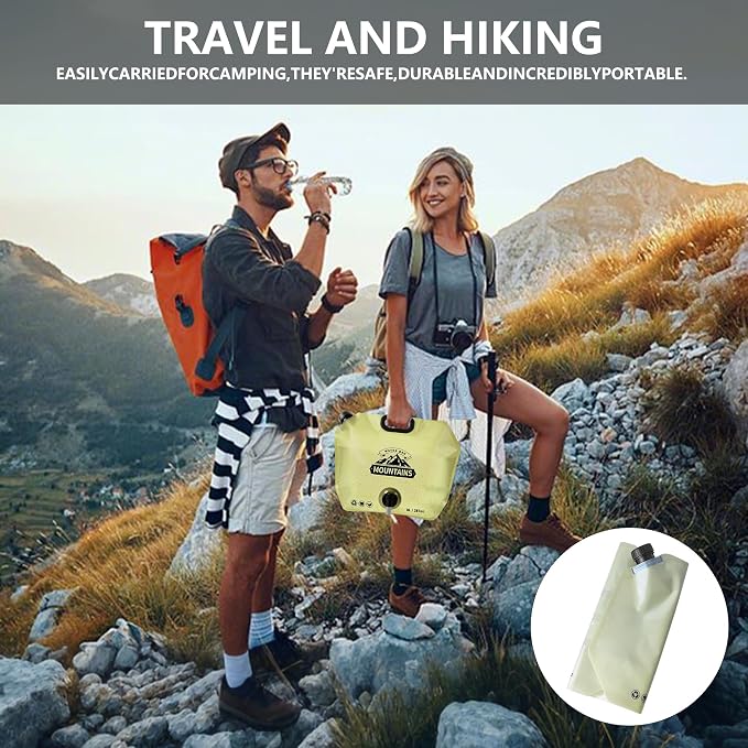 Collapsible 8L Water Storage Bag, BPA-Free Portable Folding Water Jug - Image 6