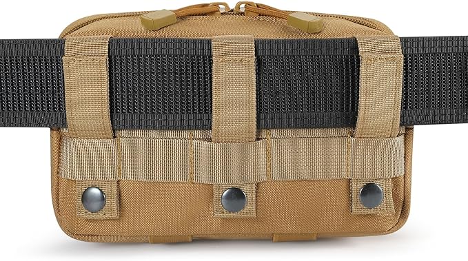 FRTKK Tactical Molle Admin Pouch Utility Laser Cut EDC Tool Pouch Bag - Image 5