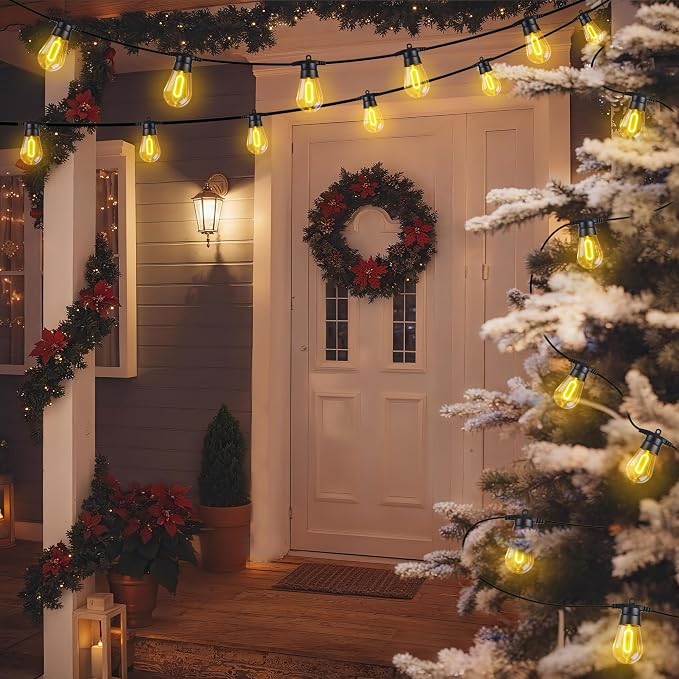 LED Outdoor String Lights, 50FT Patio Lights - Image 7