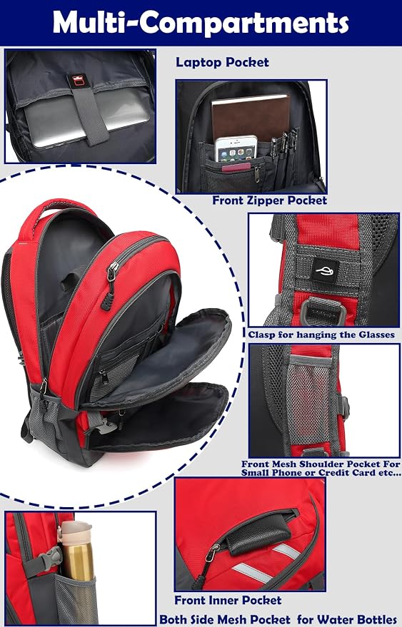 ProEtrade Extra Large Backpack Bookbag - Image 2